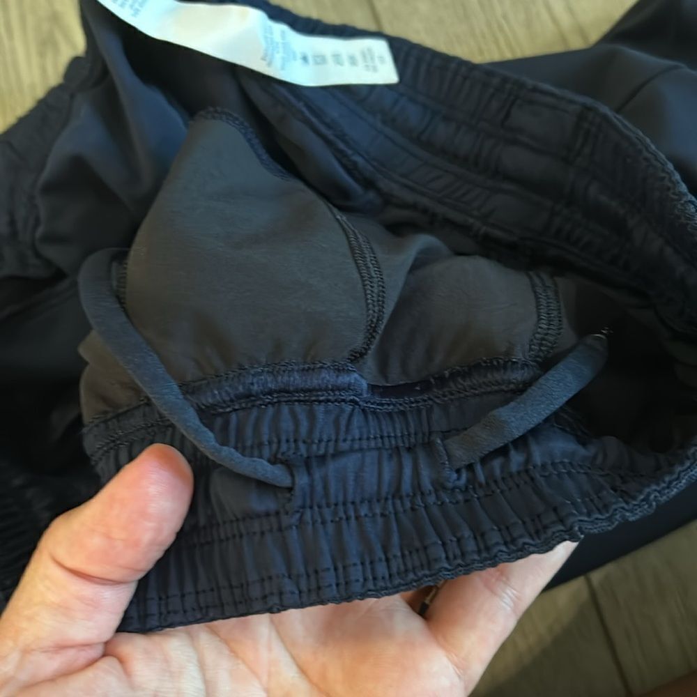 MENS LULULEMON SIZE SMALL NAVY WORKOUT SHORTS EUC - Picture 5 of 6